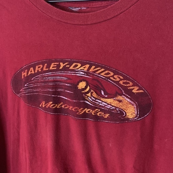 Harley-Davidson On River Street Savannah, Georgia Tee - Picture 2 of 4